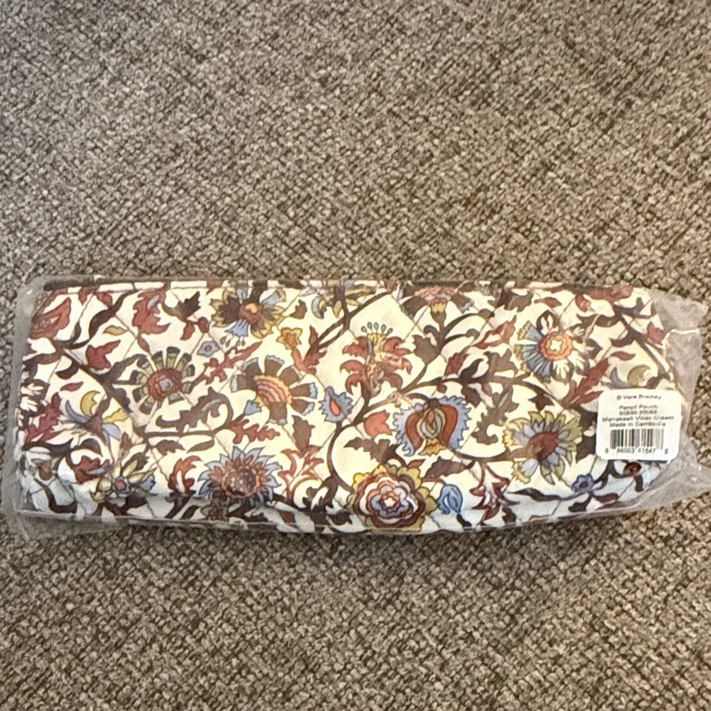 Vera Bradley Multicolor Floral Pencil Case